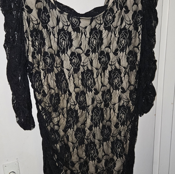 Torrid Rosey Lace Dress - Picture 2 of 4